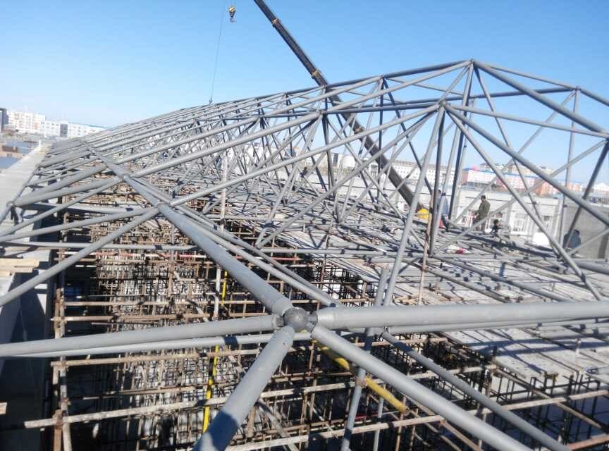双滦区商贸城屋顶网架工程